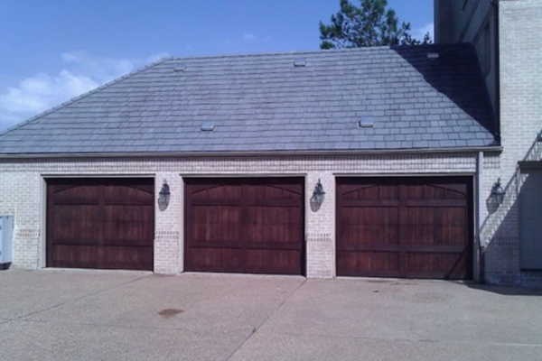 3 cedar doors