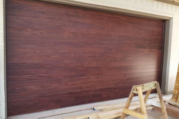 8 foot plank garage door