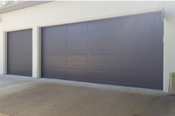 big brown doors