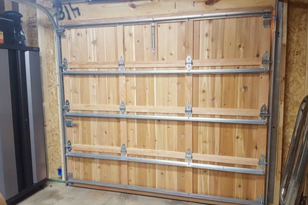 inside wood door